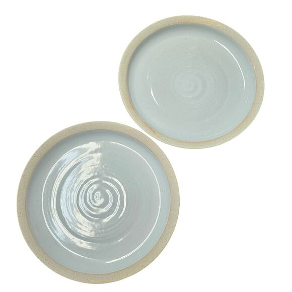 Certified International Ceramic Artisan 9” Salad Plates Stoneware Set of 2 - Picture 1 of 10